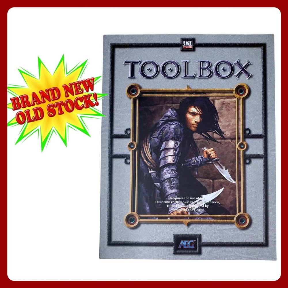 AEG Toolbox d20 System Sourcebook‎ RPG D&D 3E 2002 Brand New